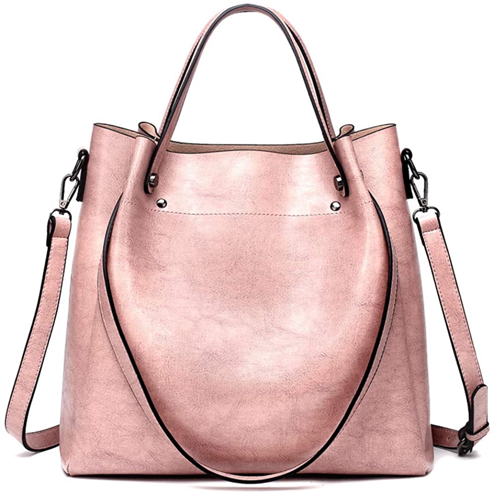 Price:$19.88    Hobo Bags for women Shoulder Bags Soft Lady Tote Handbags Fashion Purses Classic Designer Work Bags Bucket Woman Satchel (New Pink)  Shoes
