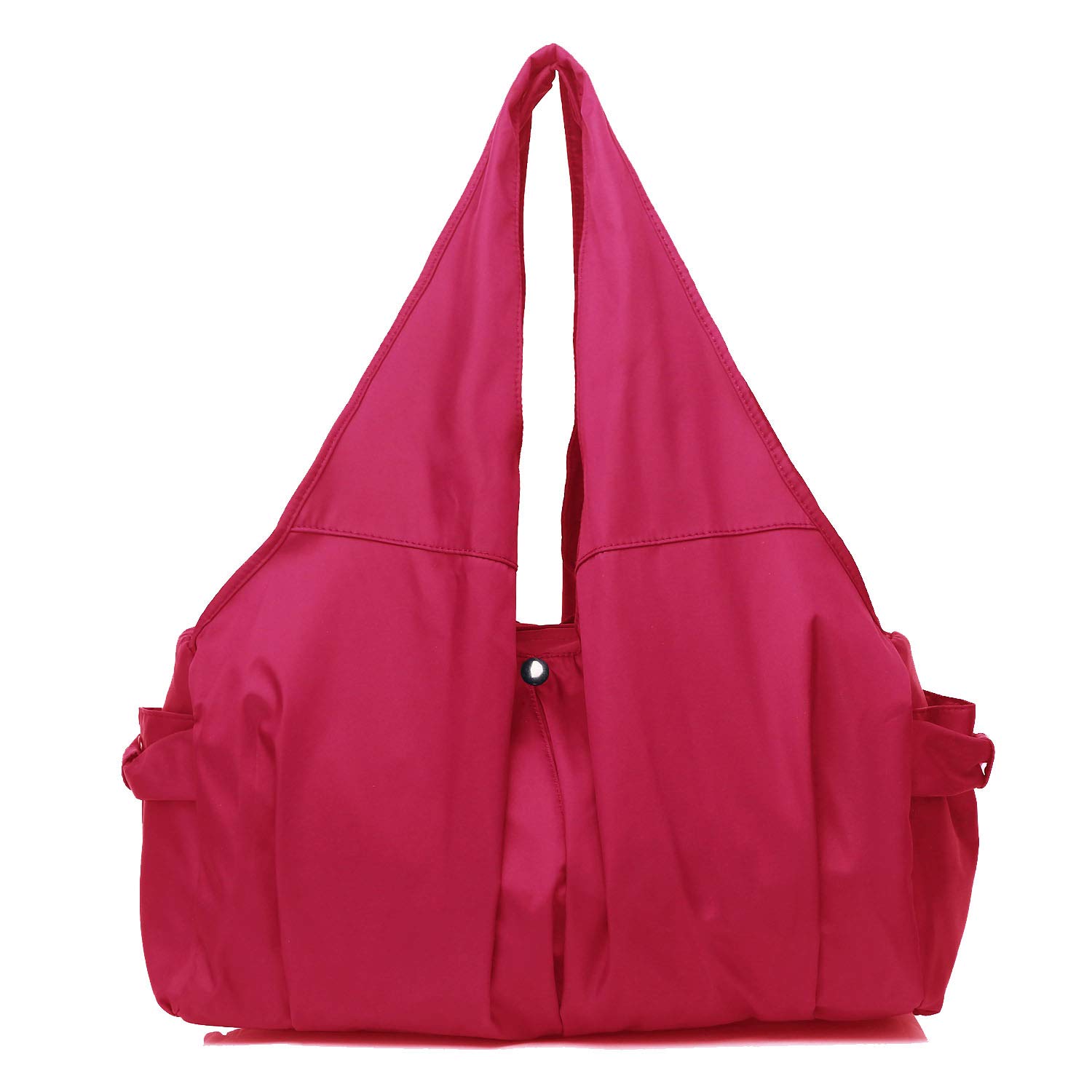 Price:$18.99    Shoulder Bag for Women, Waterproof Shopping Lightweight Work Purse and Handbag Travel Tote Oxford Nylon Large Capacity Hobo (Hotpink)  Shoes