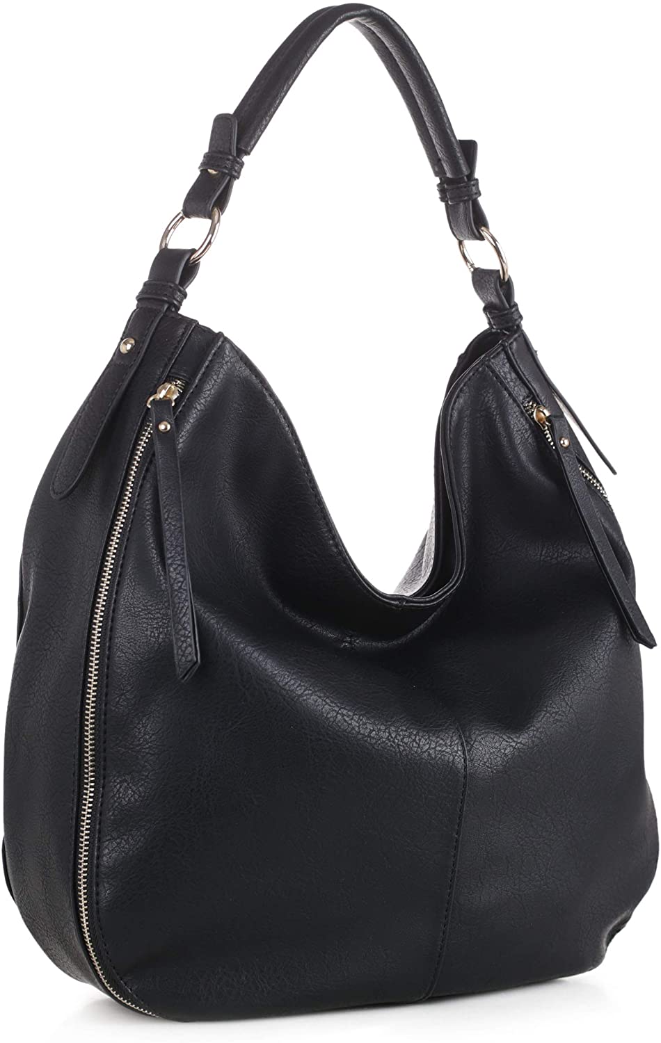 Price:$35.99    SG SUGU Hobo Shoulder Bags for Women Tote Handbags Fashion Large Capacity Ladies | Black  Shoes