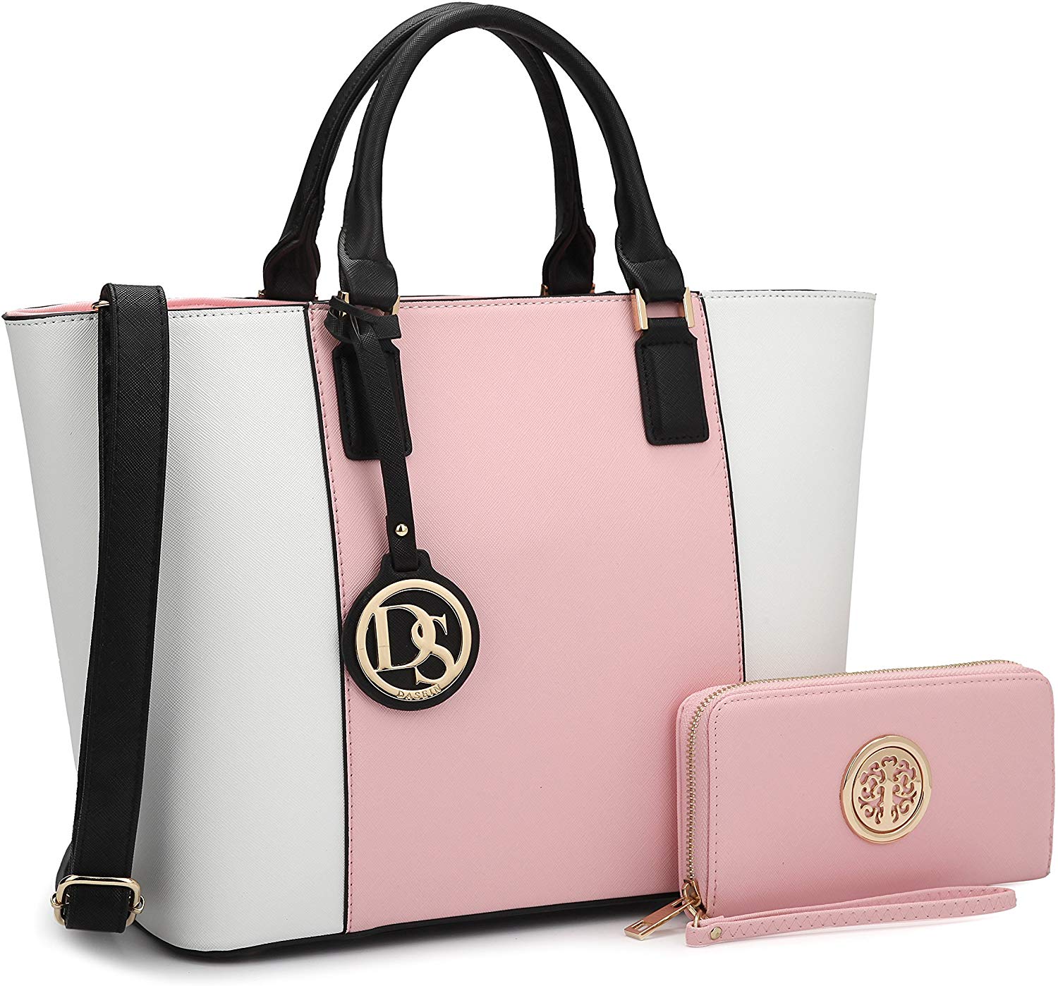 Price:$39.99 DASEIN Women's Handbags Purses Large Tote Shoulder Bag Top Handle Satchel Bag for Work  Handbags   