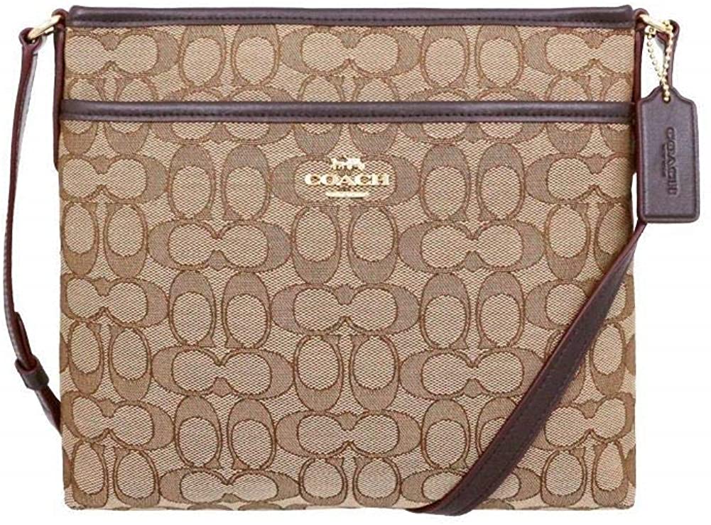 Price:$78.99 COACH FILE CROSSBODY IN SIGNATURE JACQUARD F29960 IMC7C  Handbags   