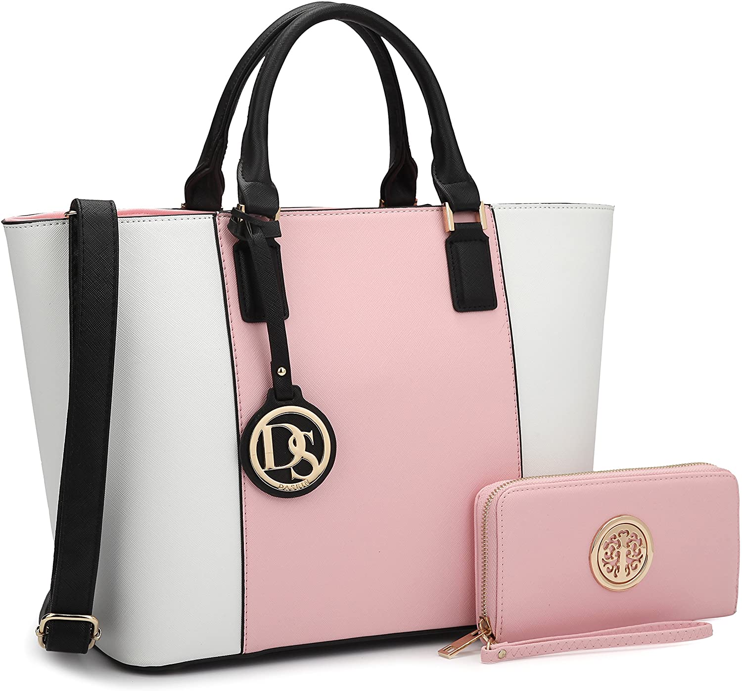 Price:$39.99 DASEIN Women's Handbags Purses Large Tote Shoulder Bag Top Handle Satchel Bag for Work  Handbags   