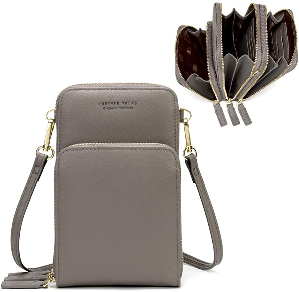 Price:$19.99 myfriday Small Crossbody Cellphone Shoulder Bags for Women, Smartphone Wallet Purse  Handbags   