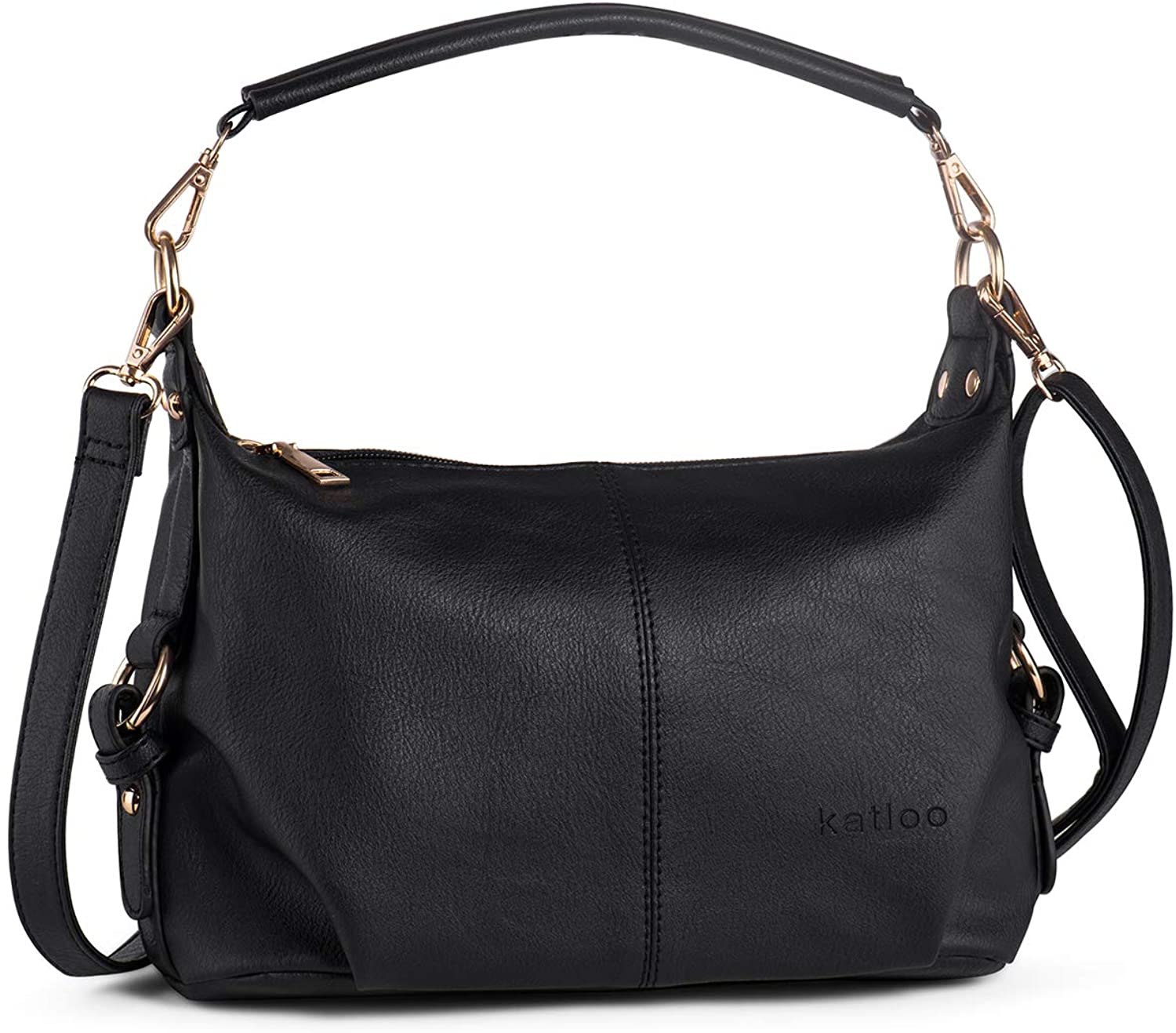 Price:$22.49    Small Hobo Handbag for Women Top Handle Crossbody Bag PU Leather Shoulder Purse Black + Katloo Nail Clipper  Shoes