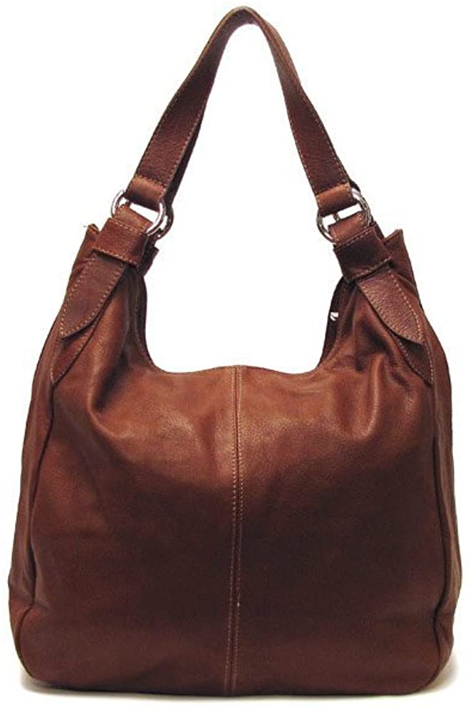 Price:$119.00    Siena Leather Hobo Shoulder Bag in Brown  Shoes