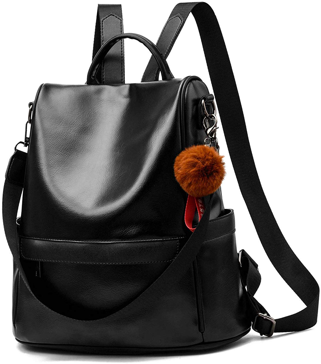 Price:$27.99    Women Backpack Purse PU Leather Anti-theft Casual Shoulder Bag Fashion Ladies Satchel Bags  Shoes