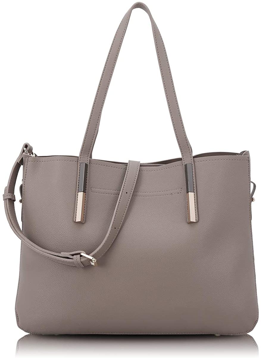 Price:$32.99    ZOCAI Women's Handbags Shoulder Bags Top-Handle Tote Cross-Body Hobo Faux Leather Designer (XB-SQ949#KHAKI)  Shoes