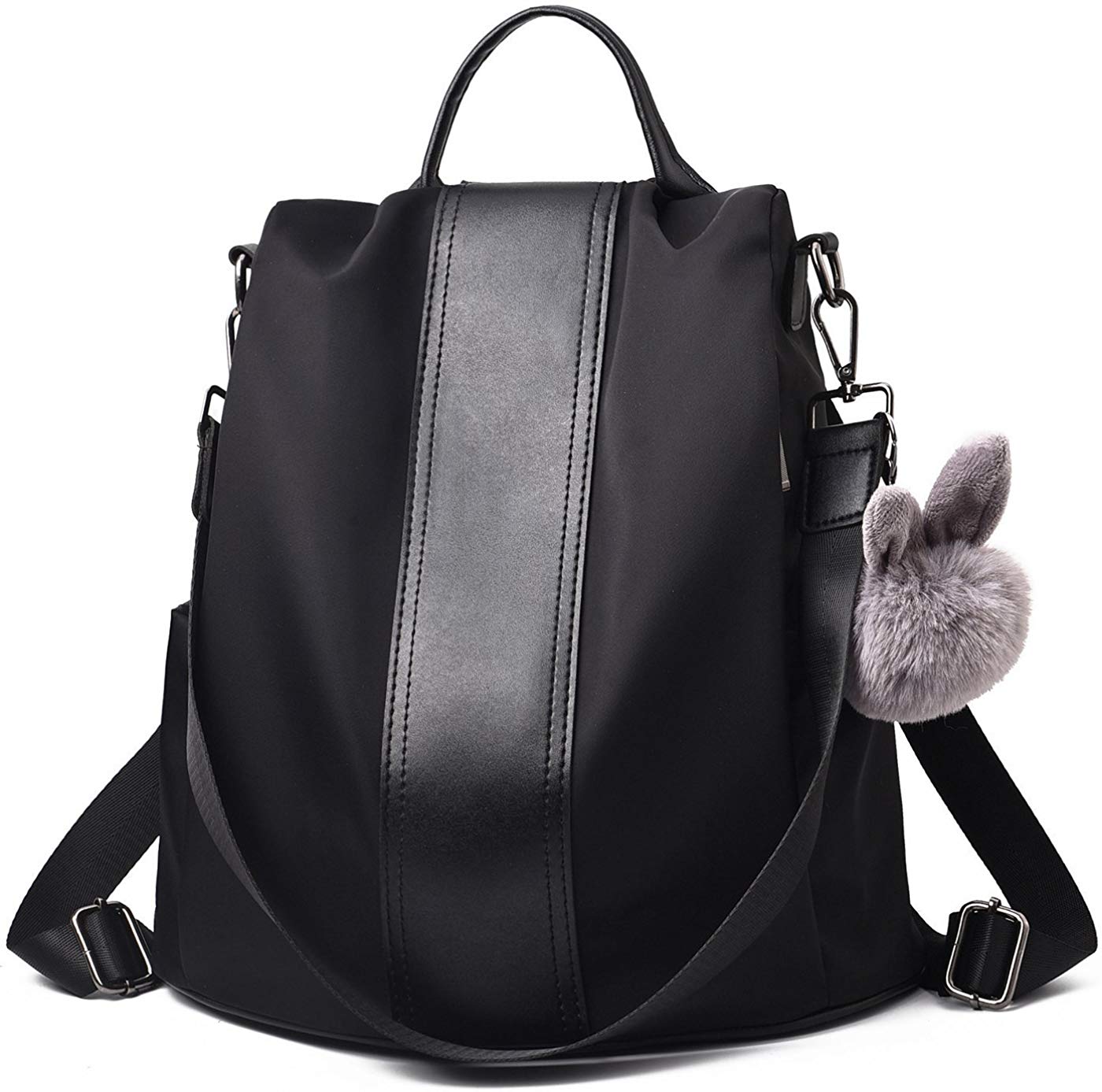 Price:$24.99    Charmore Women Backpack Purse Waterproof Nylon Schoolbags Anti-theft Rucksack Shoulder Bags  Shoes