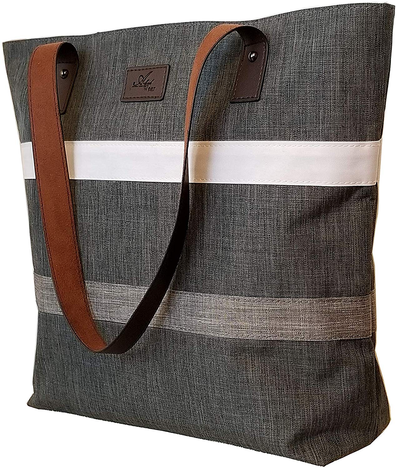 Price:$18.97    Aleah Wear Shoulder Tote Bag Purse Handbag For Women | For Work School Travel Business Shopping  Shoes