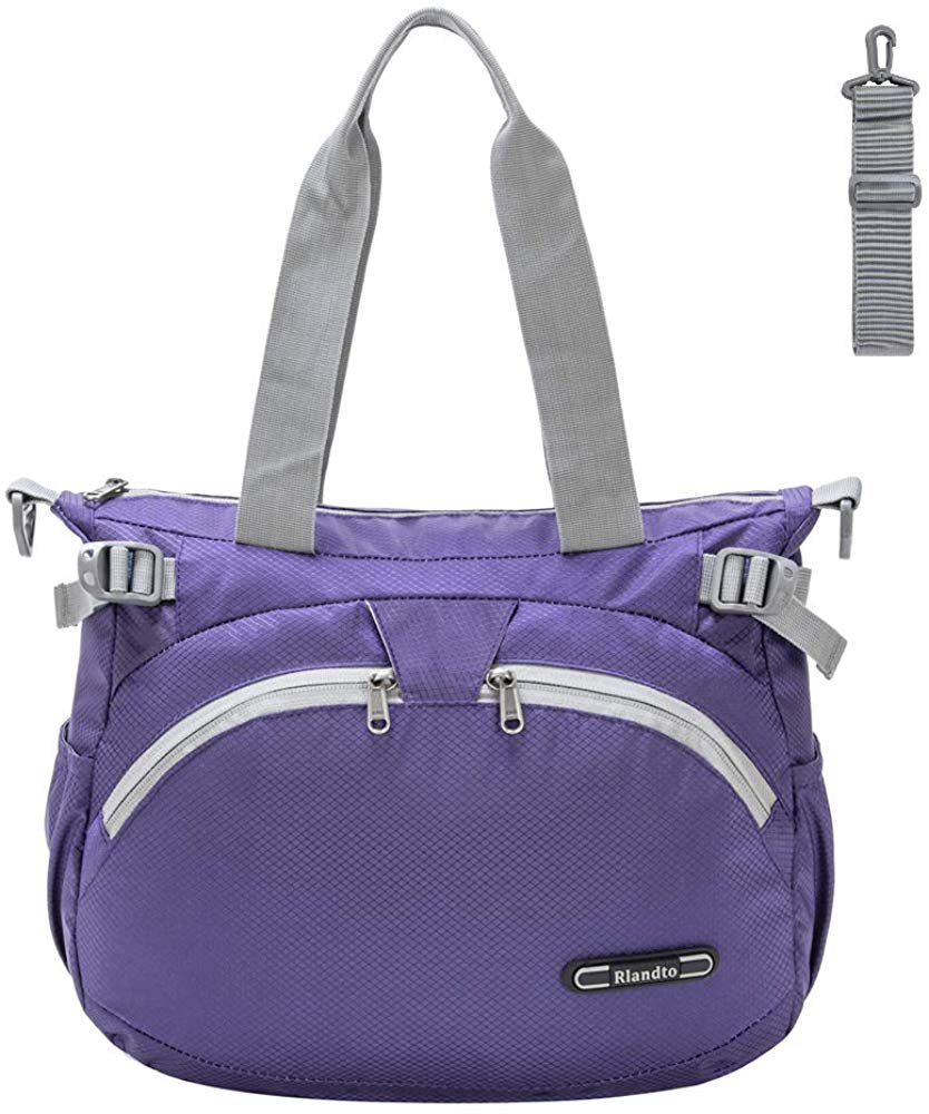 Price:$14.99    Lightweight Crossbody Shoulder Bag Waterproof Nylon Gym Sports Tote Bag for Women, Adjustable Straps Included【RLandto】  Shoes