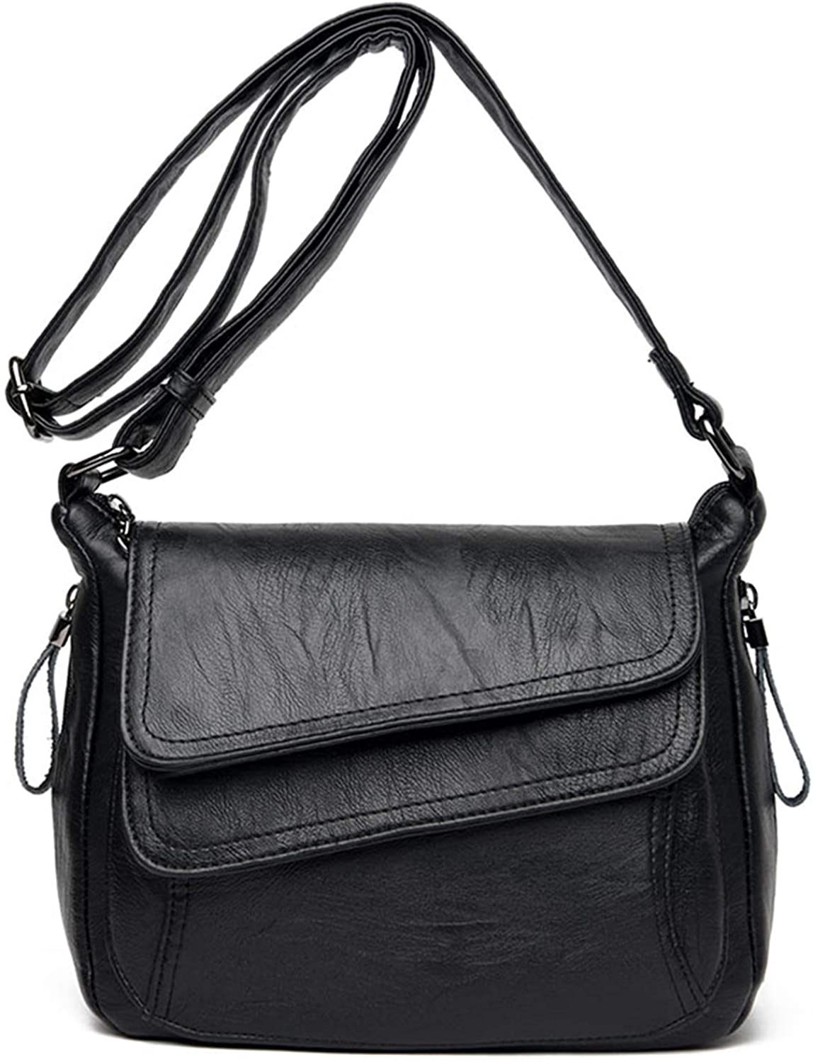 Price:$32.99    SYYHOME Crossbody Purses for Women PU Leather Hobo Shoulder Bags Travel Purses and Handbags Medium Pocketbooks (Black)  Shoes