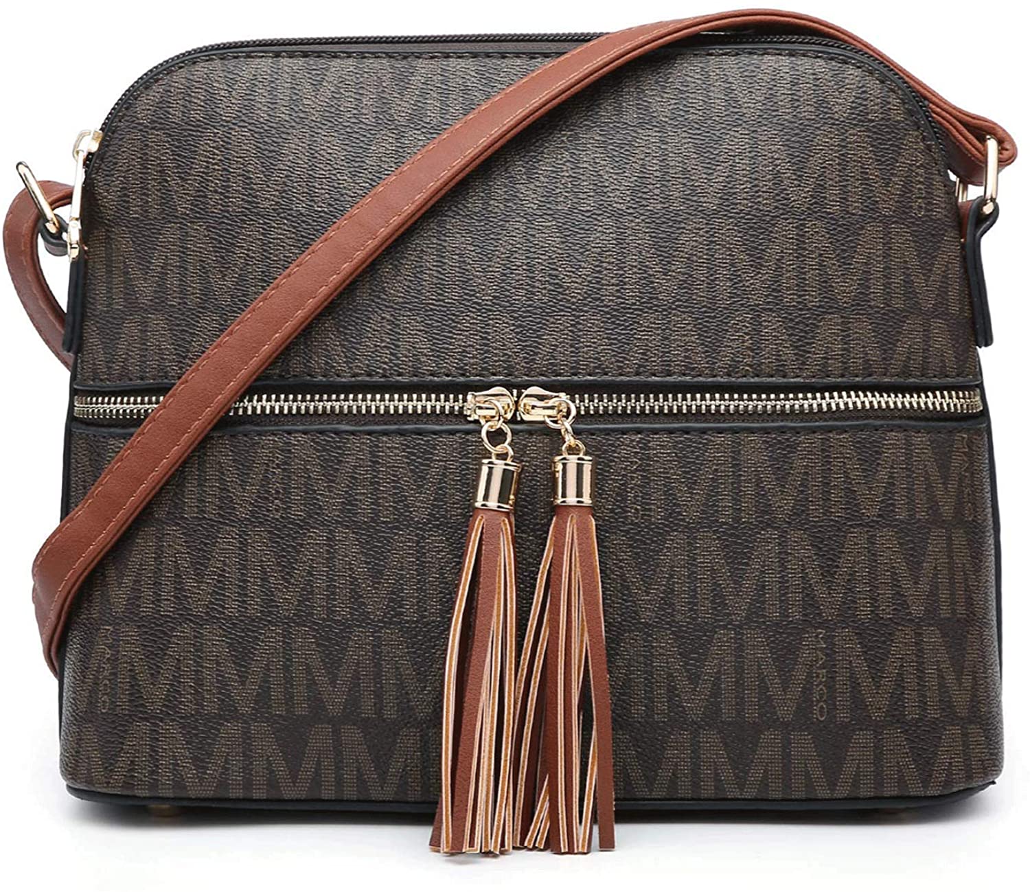 Price:$16.99    Lightweight Multi Zipper Designer Women Crossbody Bags Travel Shoulder Messenger Purse Medium Size Shoulder Bags for All Seasons (00-Coffee)  Shoes