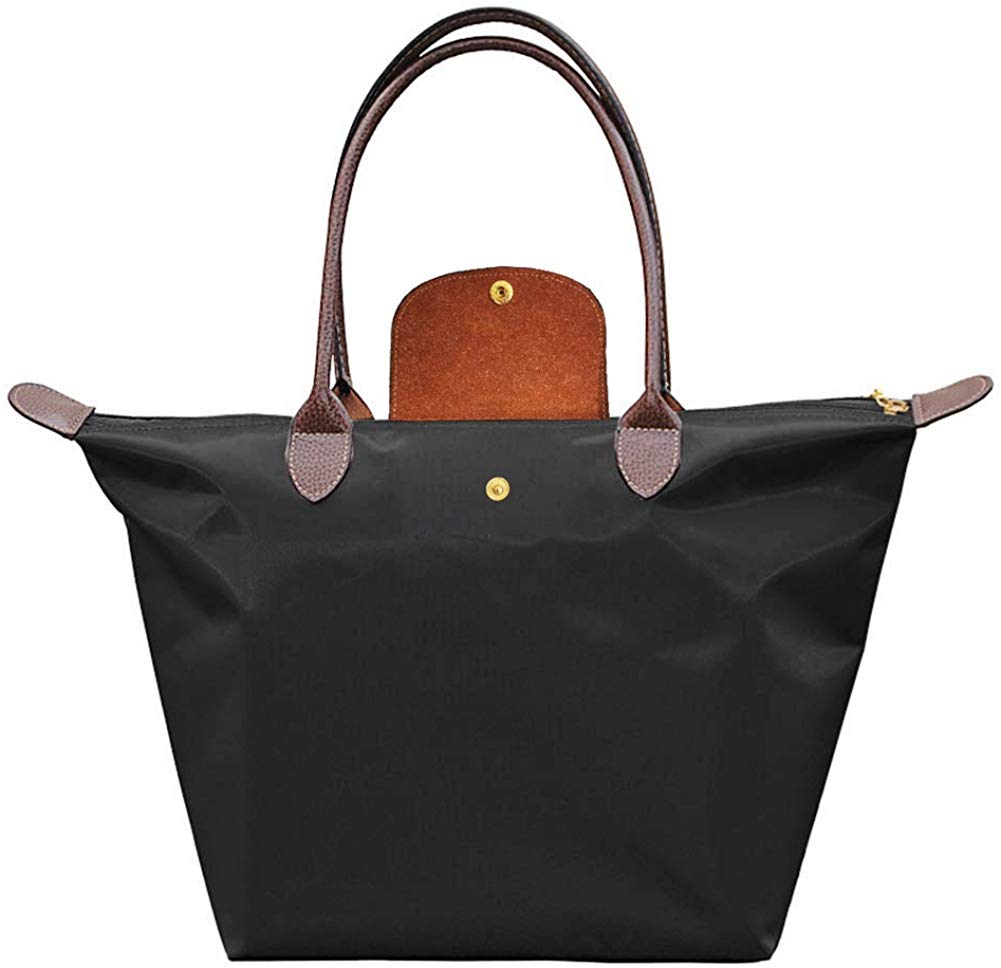 Price:$28.99    TCHH-DayUp Women Waterproof Zipper Tote Bag Handbag Nylon Shoulder Shopping Fold Bag  Shoes