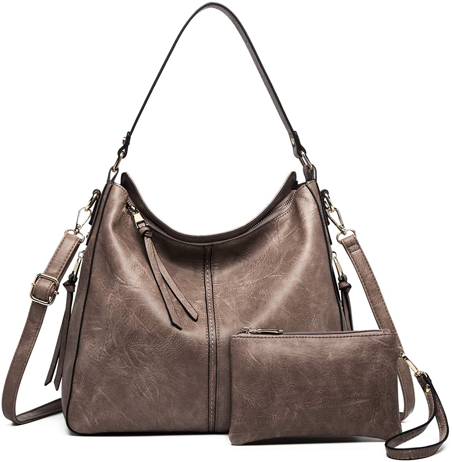 Price:$42.99    Women Tote Bag Handbags PU Leather Fashion Hobo Shoulder Bags with Adjustable Shoulder Strap  Shoes