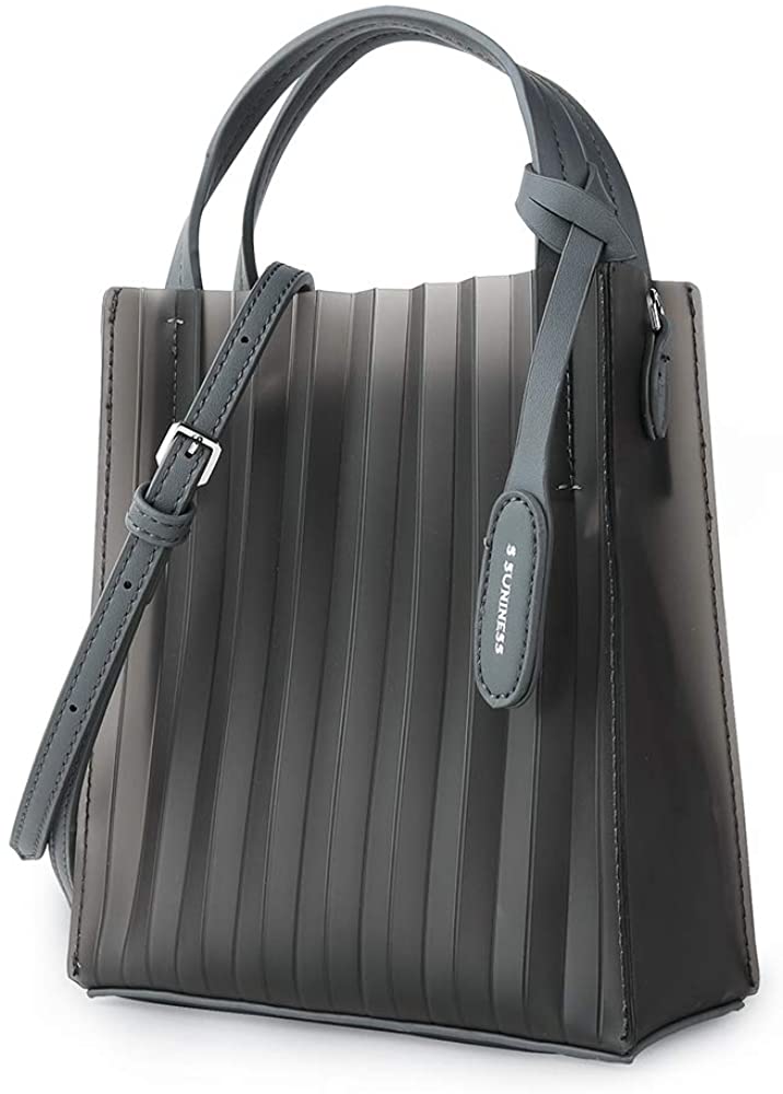 Price:$10.99    Fashion Translucent Tote Bag Crossbody Shoulder Bag Handbag Purse for Women Girls Summer (Grey)  Shoes