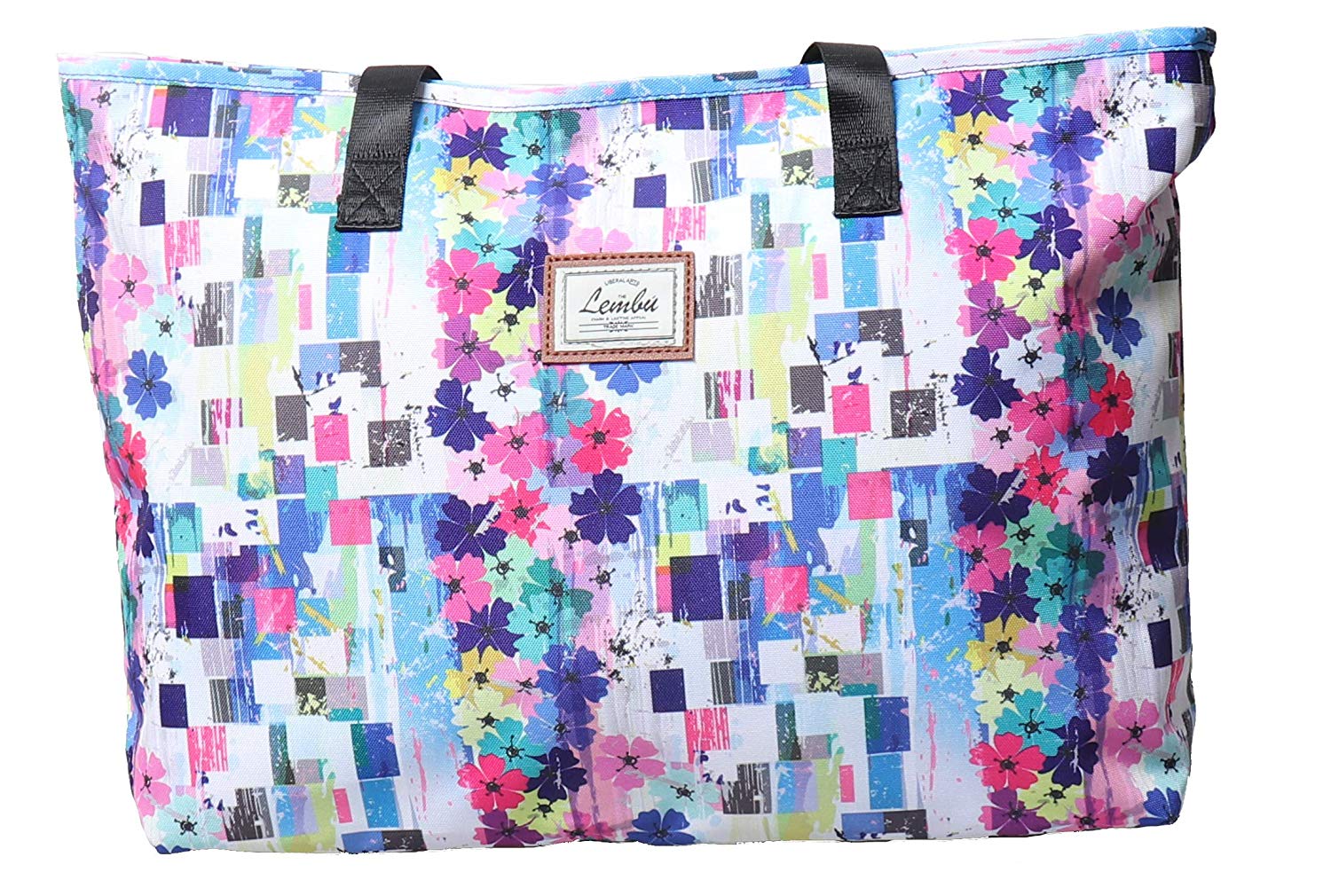 Price:$18.94    Stylish Tote Bag Large Travel Shoulder Beach School Work Travel Gym Shopping (Fancy Fans)  Shoes