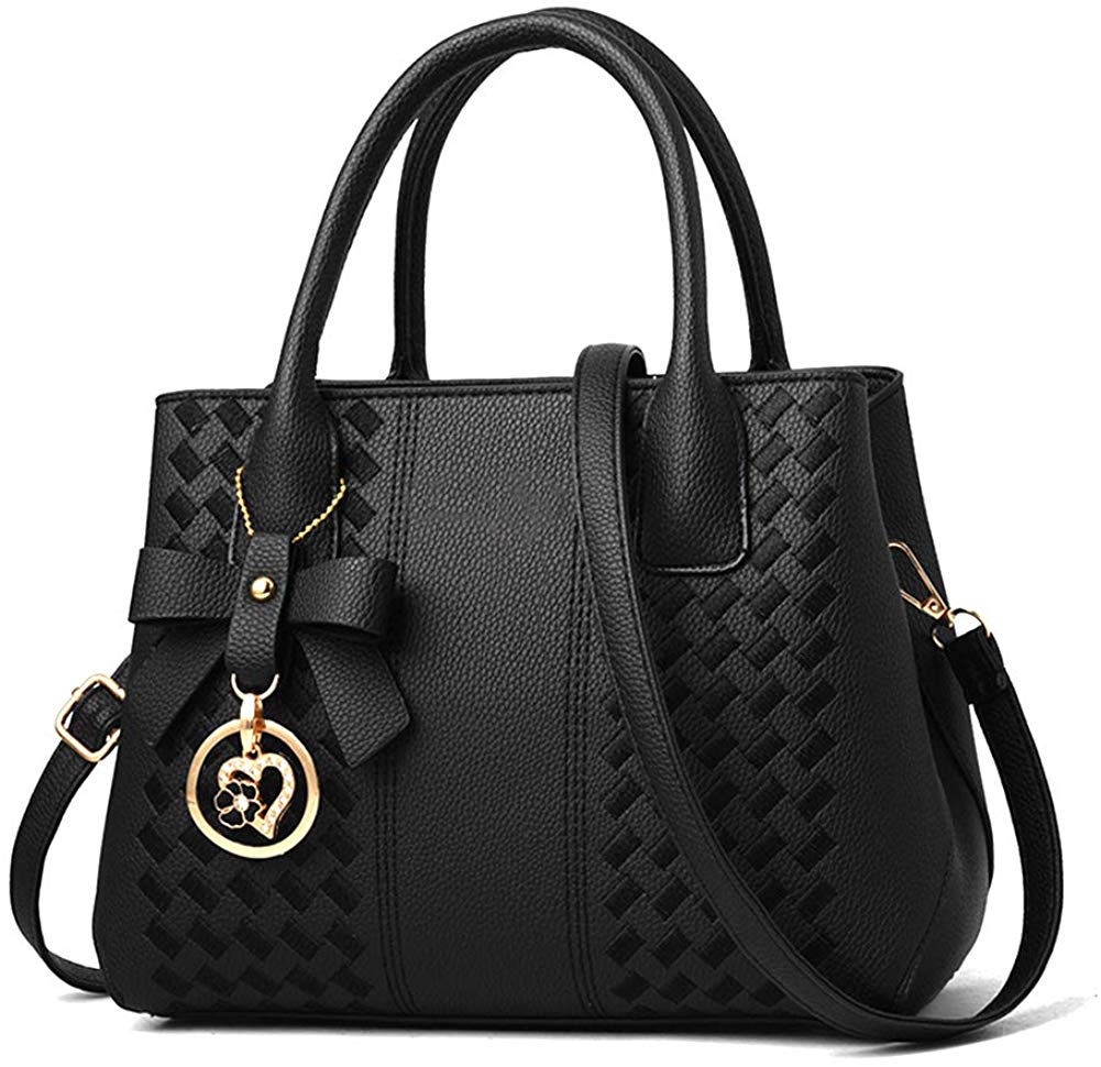 Price:$25.99    Purses and Handbags for Women Fashion Ladies PU Leather Top Handle Satchel Shoulder Tote Bags  Clothing