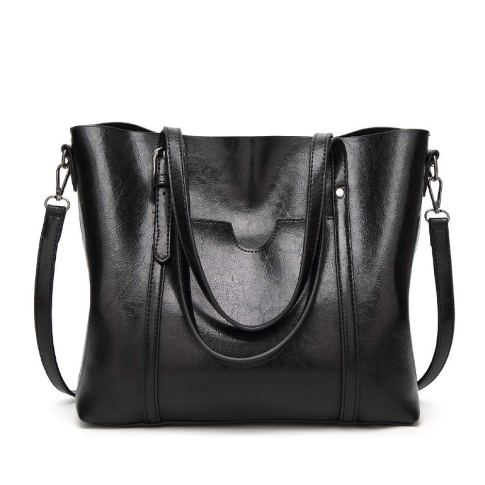 Price:$25.99    FADPRO Women Retro Tote Bags Top Handle Satchel Handbags Faux Leather Shoulder Zipper Vintage Purse - Black  Shoes