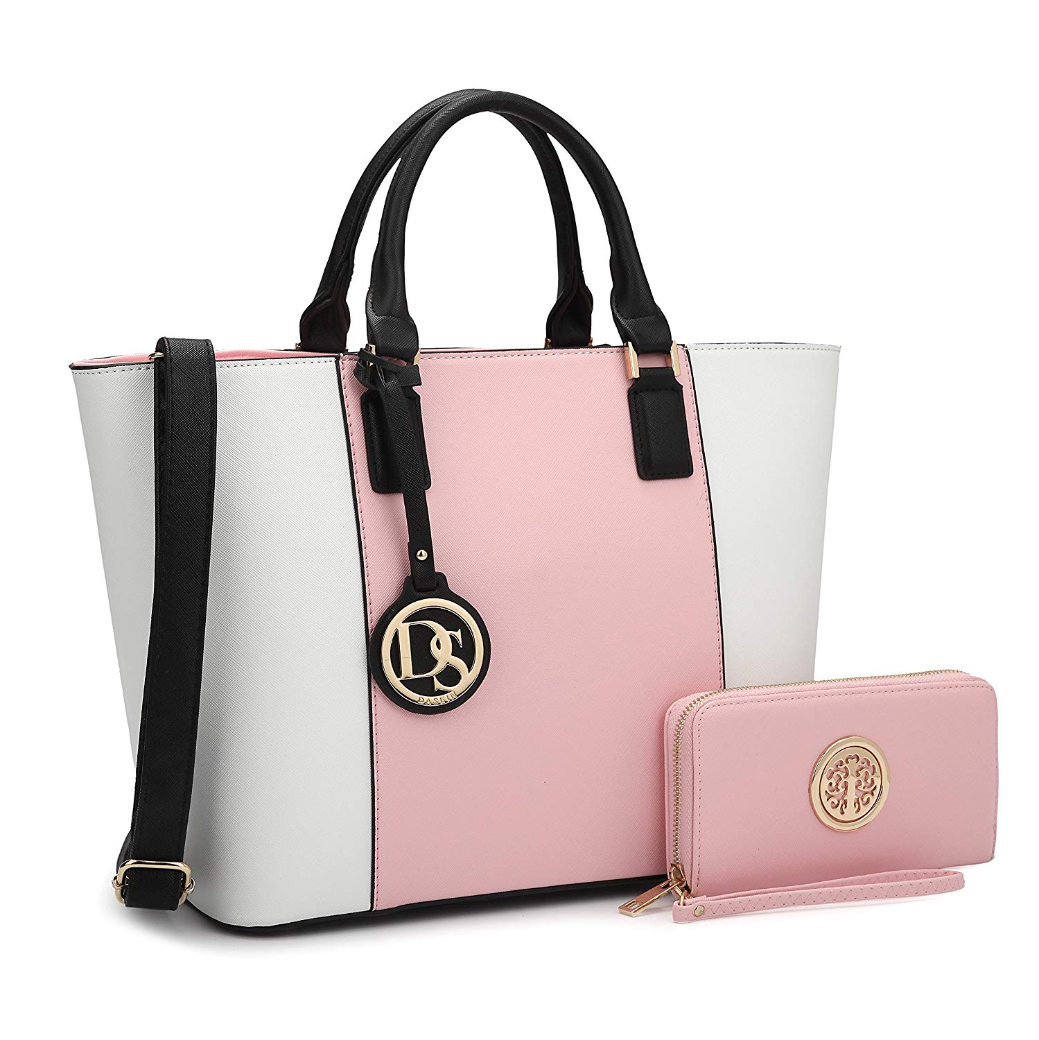 Price:$39.99 DASEIN Women's Handbags Purses Large Tote Shoulder Bag Top Handle Satchel Bag for Work  Handbags   