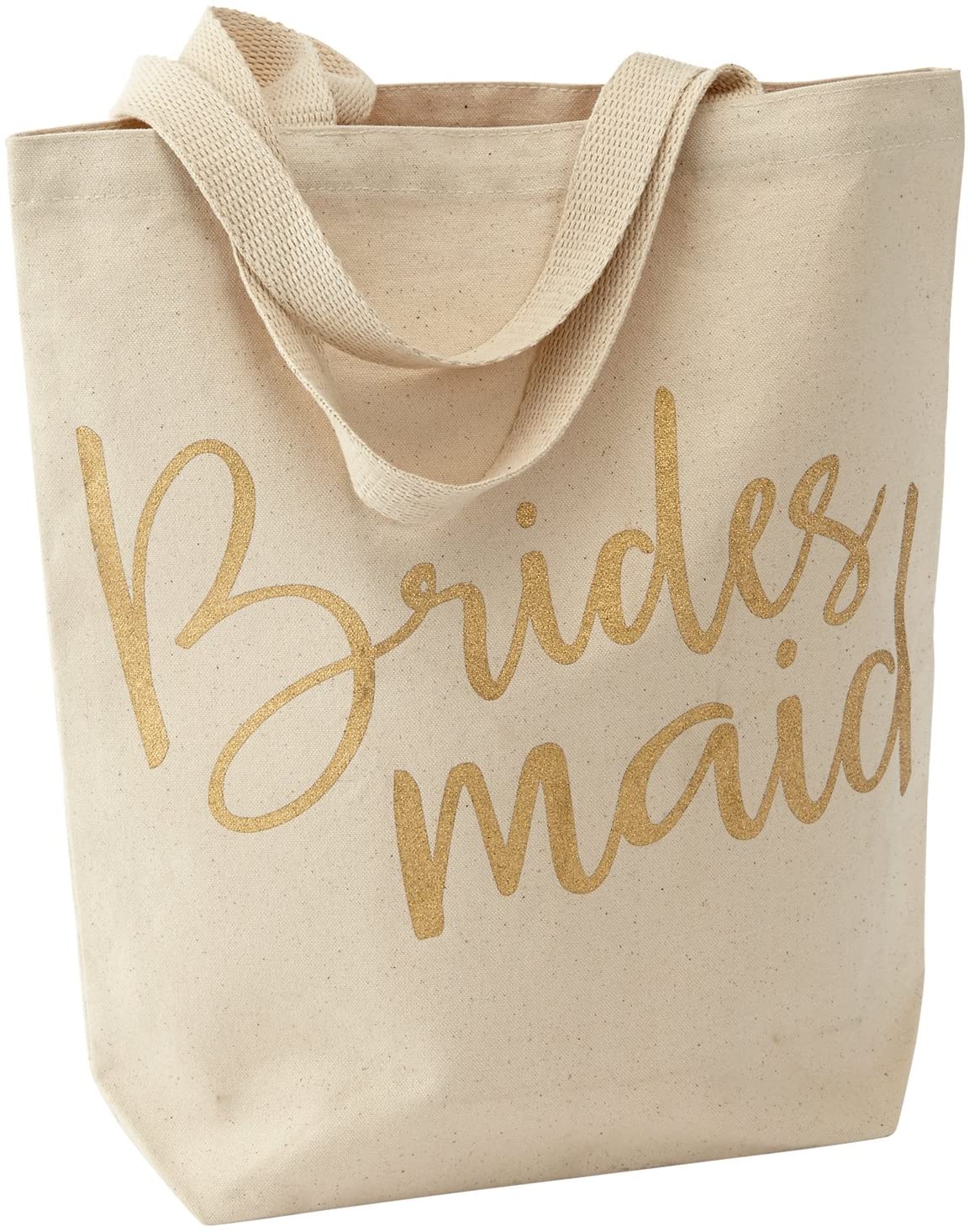 Price:$9.99    Mud Pie Wedding Canvas Tote Bag, Bridesmaid  Arts, Crafts & Sewing