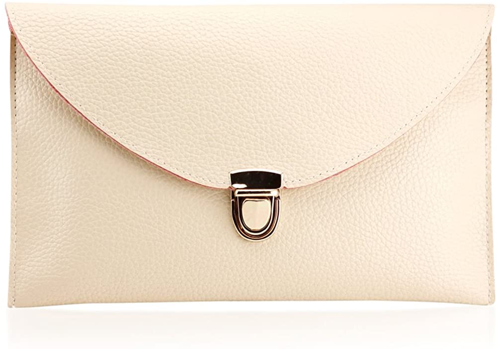 Price:$7.99    GEARONIC TM Fashion Designer Women Handbag Tote Bag PU Leather Shoulder Ladies Girls Purse Teens for Beach Travel Work Evening Day School Beige  Computers & Accessories