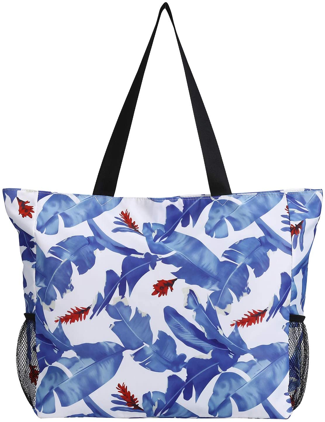 Price:$14.99     ACECHA Boho Ethnic Floral Resistant Tote Bag Large Shoulder Bag Gym Bag Travel Bag Beach Bag for Women (Bromeliad)   Sports & Outdoors