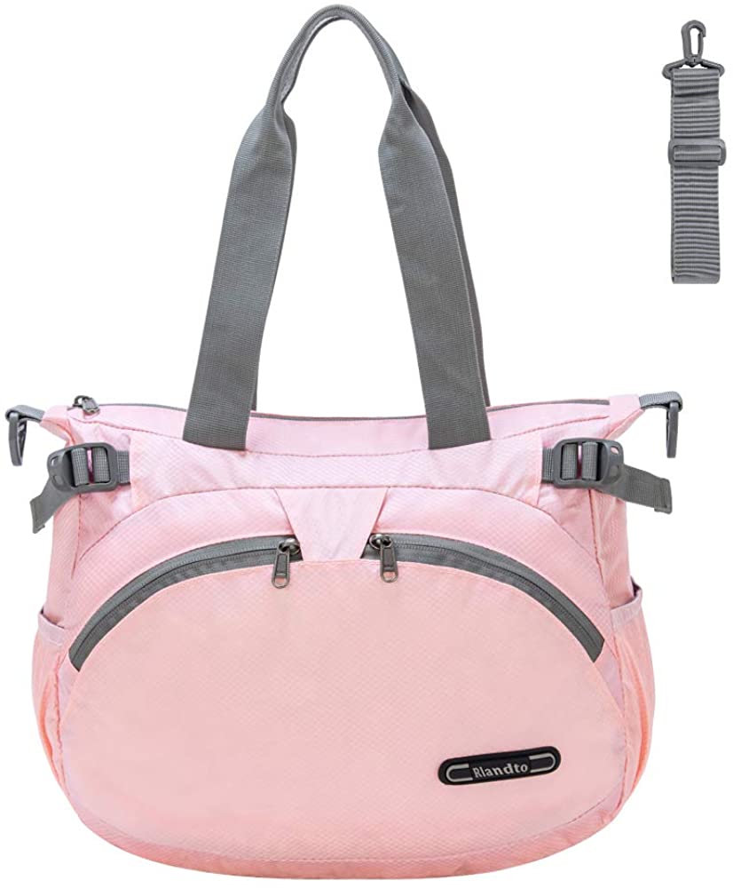 Price:$14.99    Lightweight Crossbody Shoulder Bag Waterproof Nylon Gym Sports Tote Bag for Women, Adjustable Straps Included【RLandto】  Shoes