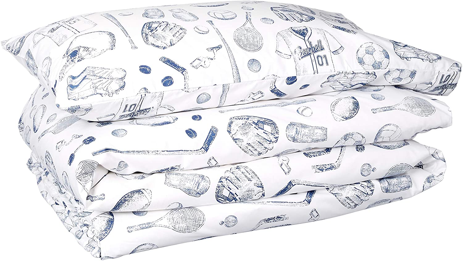 Price:$24.99    Where The Polka Dots Roam Twin Size Bedding Duvet Cover Sports Print 2 Piece Set │ Unisex, Soft Brushed Microfiber, Durable, Wrinkle-Resistant, Allergy Free │ Adults, Men, Women, Teens, Kids  Home & Kitchen