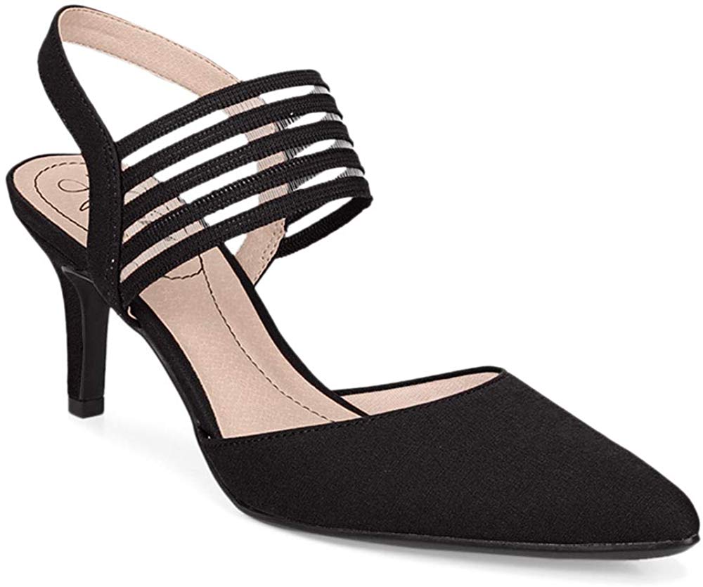 Price:$36.00   | LifeStride Women's Sanya Pump, Black, 5 M US | Pumps