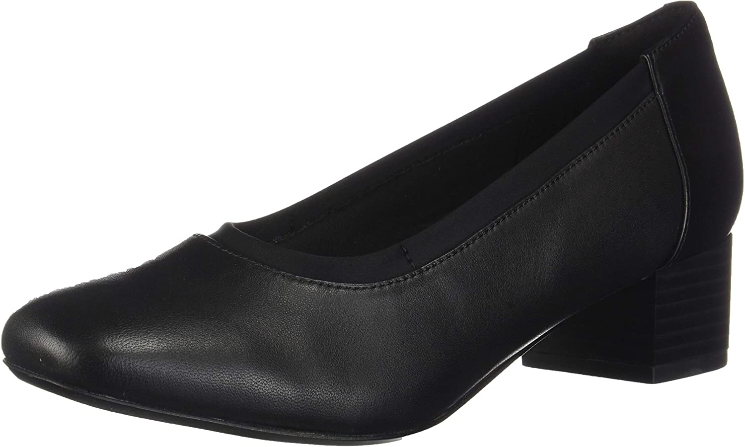 Price:$36.00   | Clarks Women's Chartli Fame Pump, Black Leather, 50 M US | Pumps