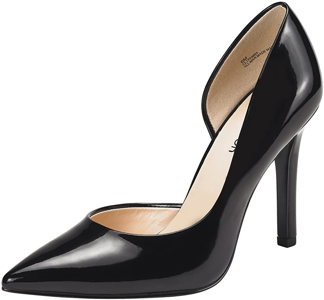 Price:$36.99   | JENN ARDOR Stiletto High Heel Shoes for Women  Pointed, Closed Toe Classic Slip On Dress Pumps-Black 6 B(M) US | Pumps