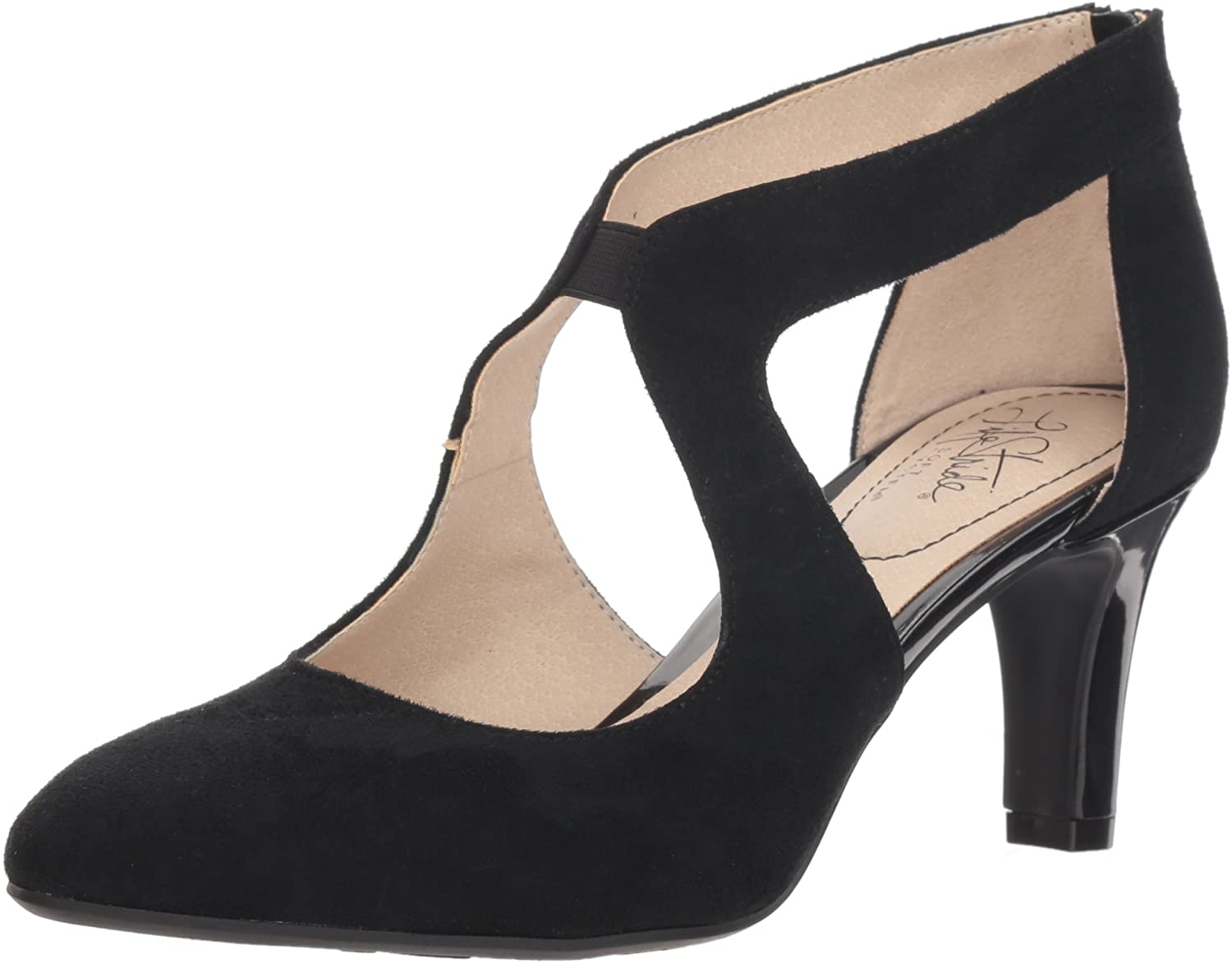 Price:$41.75   | LifeStride Women's Giovanna 2 Pump, Black, 5 M US | Pumps