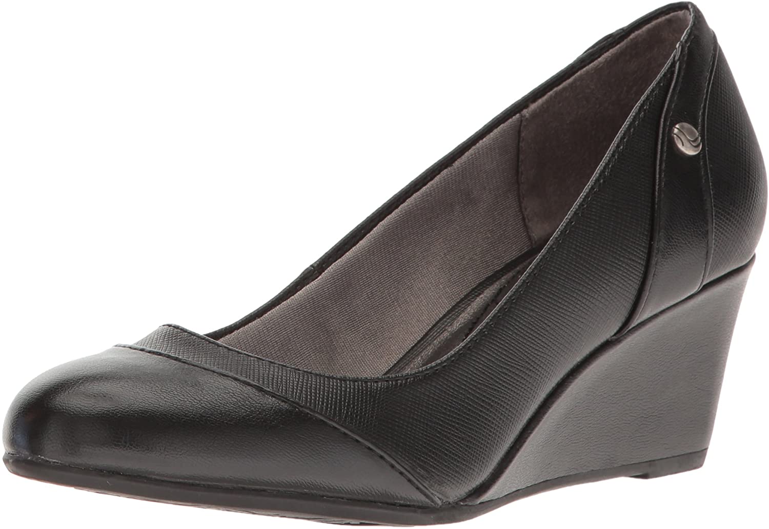 Price:$38.99   | LifeStride Women's Dreams Wedge Pump, Black, 5 M US | Pumps