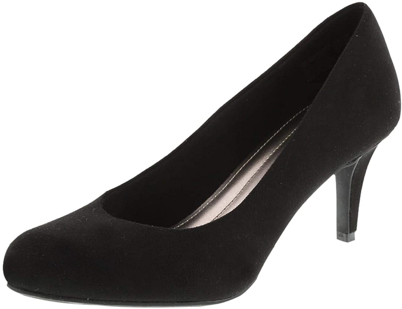 Price:$29.99   | Predictions Comfort Plus Women's Black Suede Women's Karmen Pump 5 Regular | Pumps