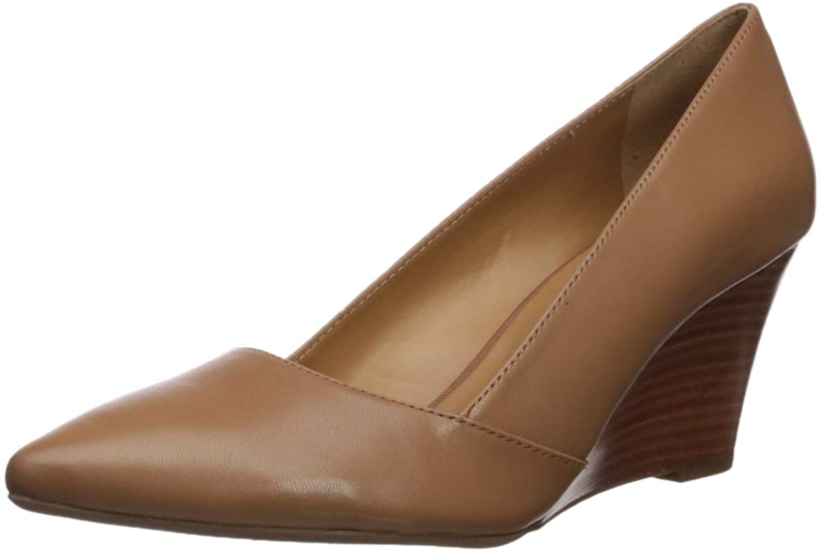 Price:$45.65   | Franco Sarto Women's Frankie Pump, Cool Taupe Leather, 6 M US | Pumps