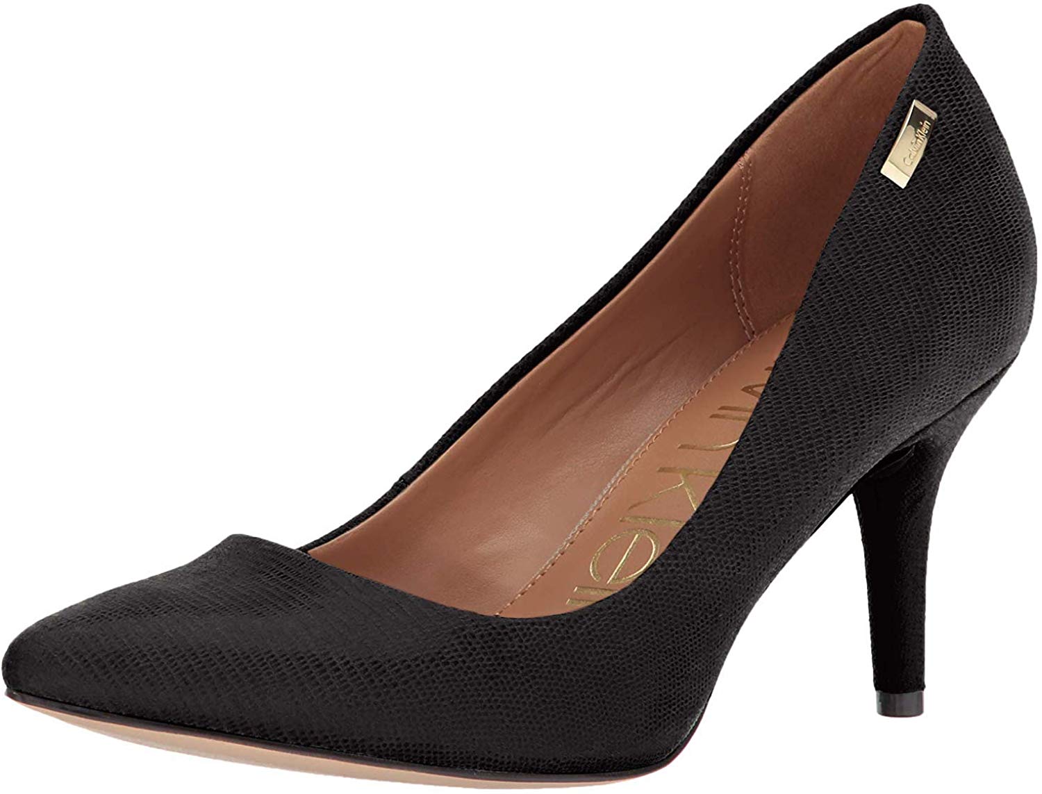 Price:$49.99   | Calvin Klein Womens Kylie Black 6 M | Pumps