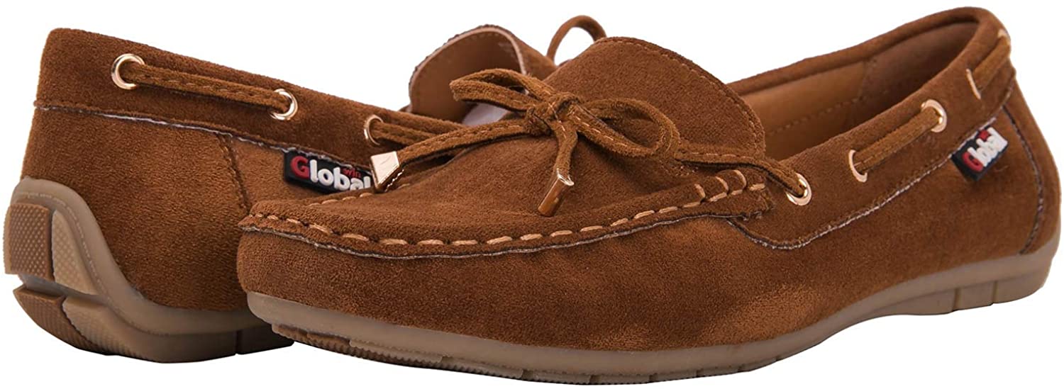 Price:$29.99   | GLOBALWIN Women's Slip On Loafers Driving Moccasins Flats | Loafers & Slip-Ons
