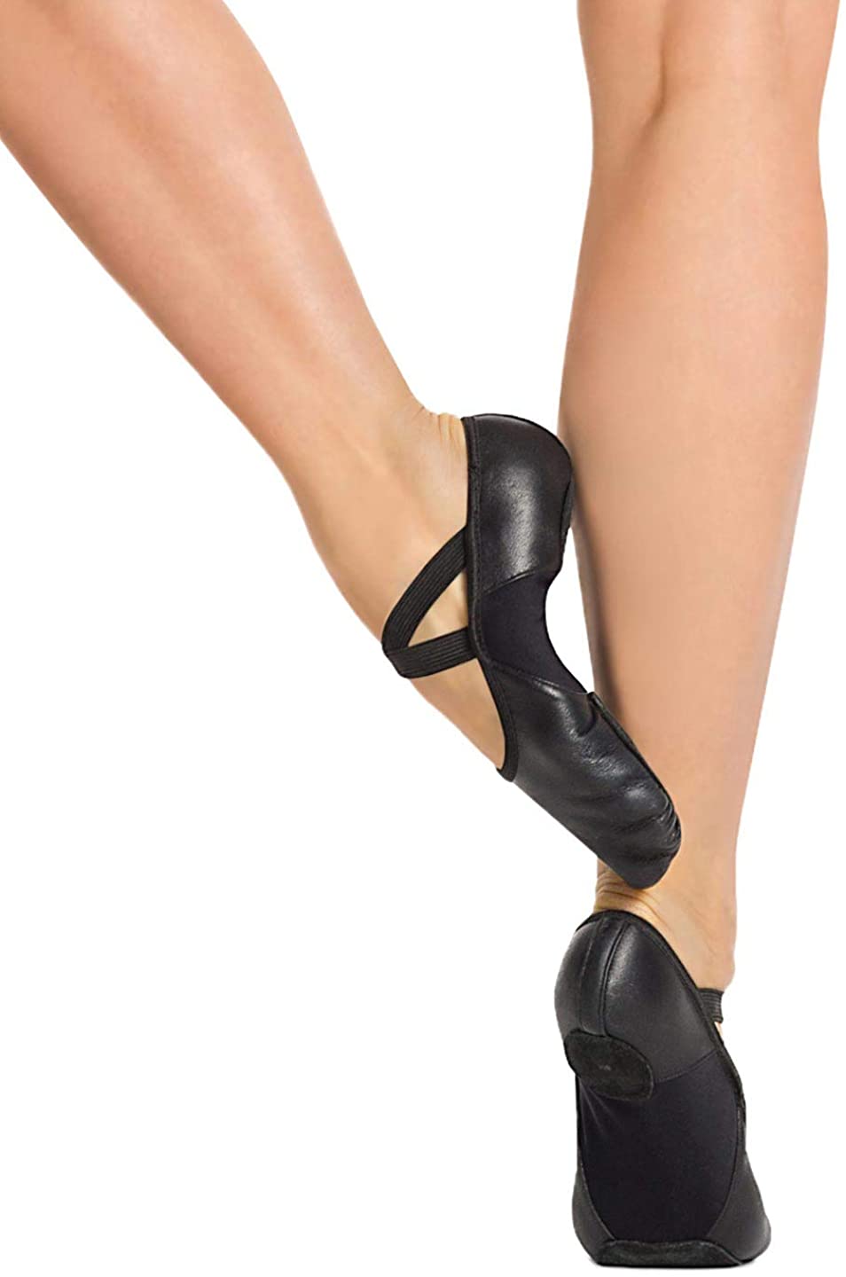 Price:$36.50    Capezio Hanami Leather Ballet Shoe - Size 13.5M, Black  Clothing