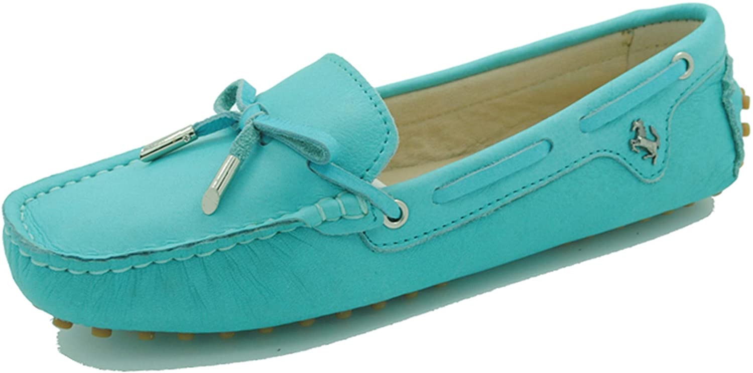 Price:$19.99   | Minishion Driving Shoes Women's Fashion Comfortable Leather Loafers Slip-ons Dress Flats YB960-10 | Loafers & Slip-Ons