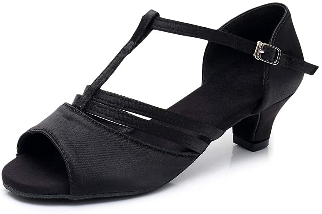 Price:$9.56    KANGMOON Women's Summer Sandals Women's Rumba Waltz Prom Ballroom Latin Salsa Dance Shoes Square Dance Shoes 35-41  Clothing