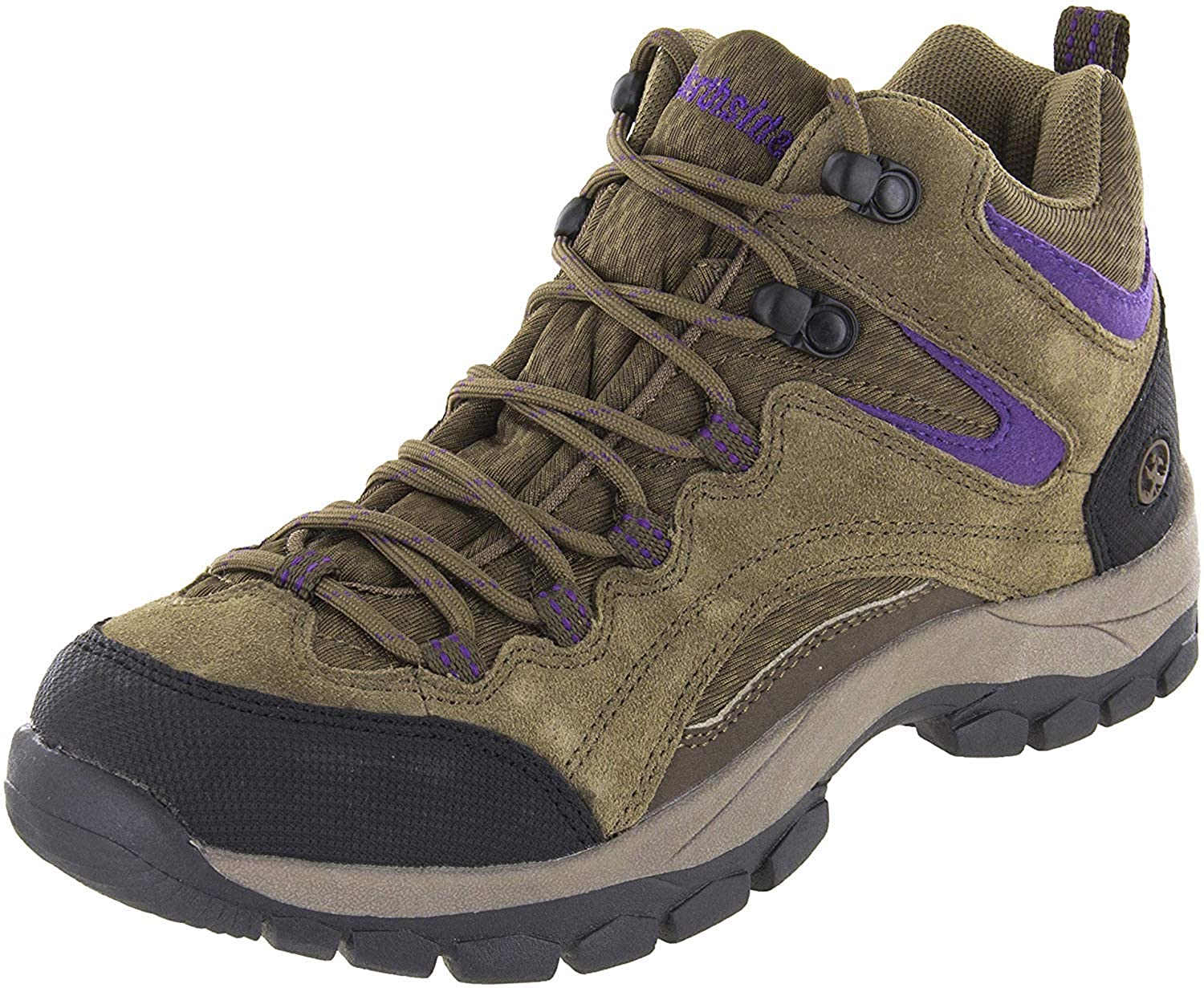 Price:$29.99   | Northside Womens Pioneer Mid Rise Leather Hiking Boot | Hiking Boots