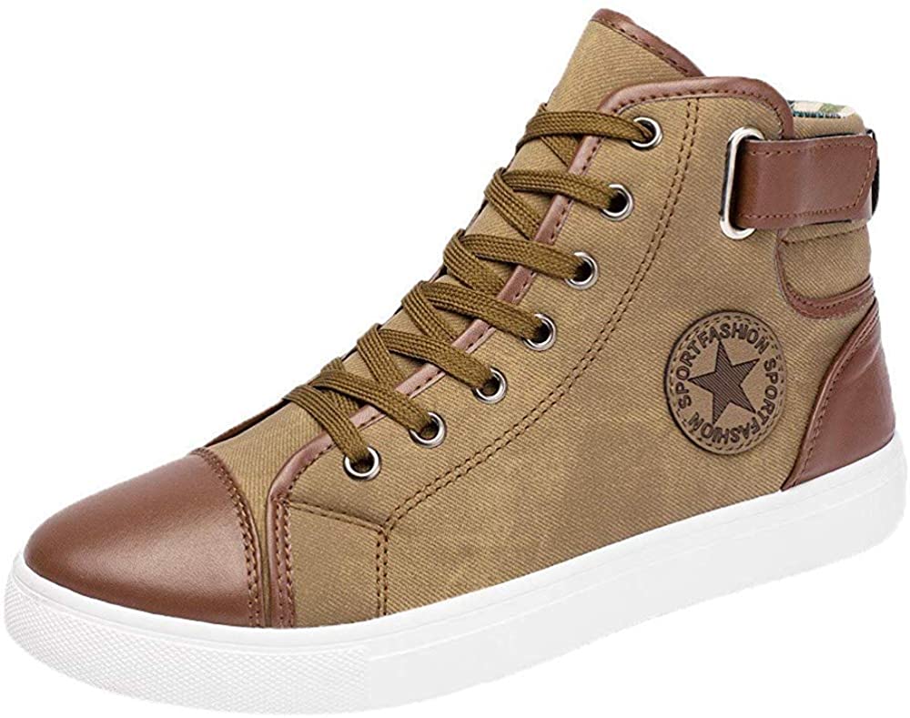 Price:$9.99   | Limsea 2019 Men Women Denim Boots Water Resistant Booties Ankle Length Lace up Windproof Hiking Outdoor Sport | Snow Boots