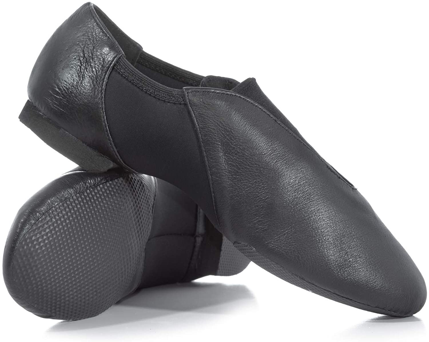 Price:$26.40   | Theatricals Adult Ultimate Competition Leather Jazz Shoes with Neoprene T7702 | Ballet & Dance