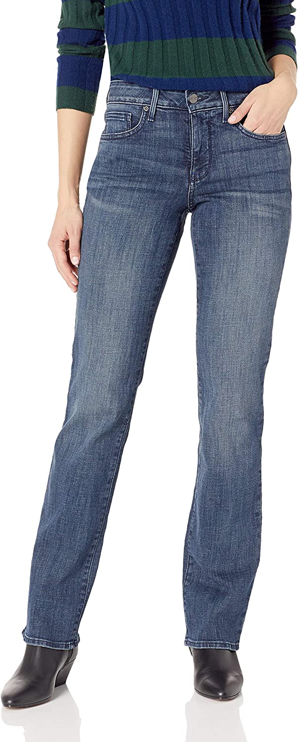 Price:$40.00 NYDJ Women's Marilyn Straight Leg Denim Jeans at Amazon Women's Jeans store