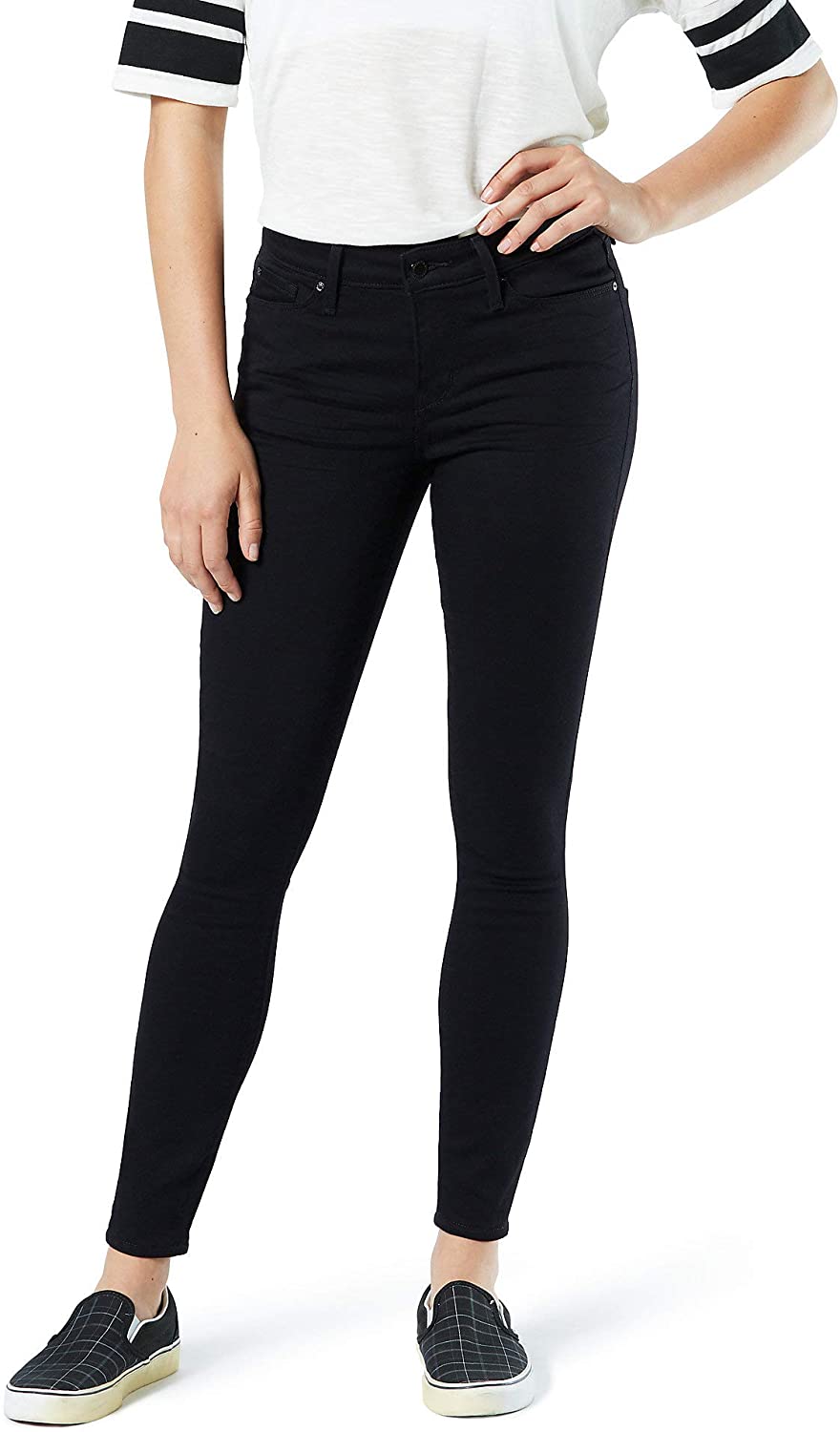 Price:$38.91 Signature by Levi Strauss & Co. Women's Modern Skinny Heritage Jean at Amazon Women's Jeans store