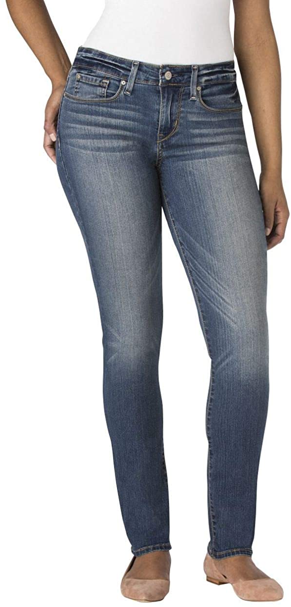 Price:$28.99 Signature by Levi Strauss & Co. Women's Modern Skinny Jean Emily 16 Short at Amazon Women's Jeans store