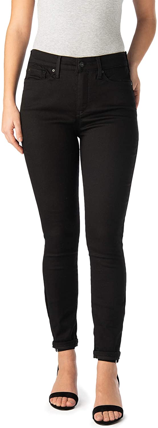 Price:$26.99 Signature by Levi Strauss & Co. Women's High Rise Ankle Skinny Cuff Jeans (Queen Medium Wash, Size 20, W36 x L26) at Amazon Women's Jeans store