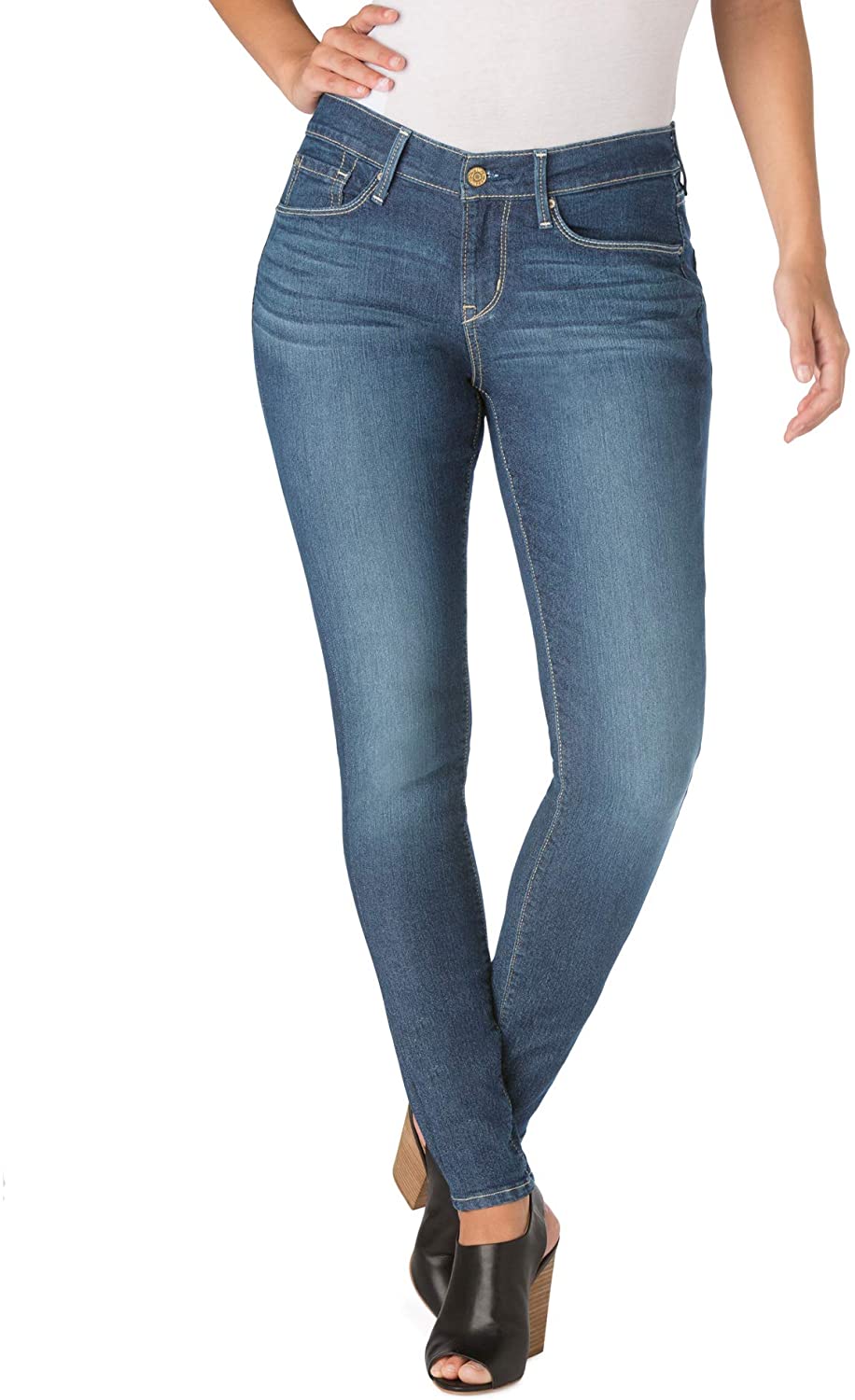 Price:$32.91 Signature by Levi Strauss & Co. Women's Curvy Skinny Jeans at Amazon Women's Jeans store