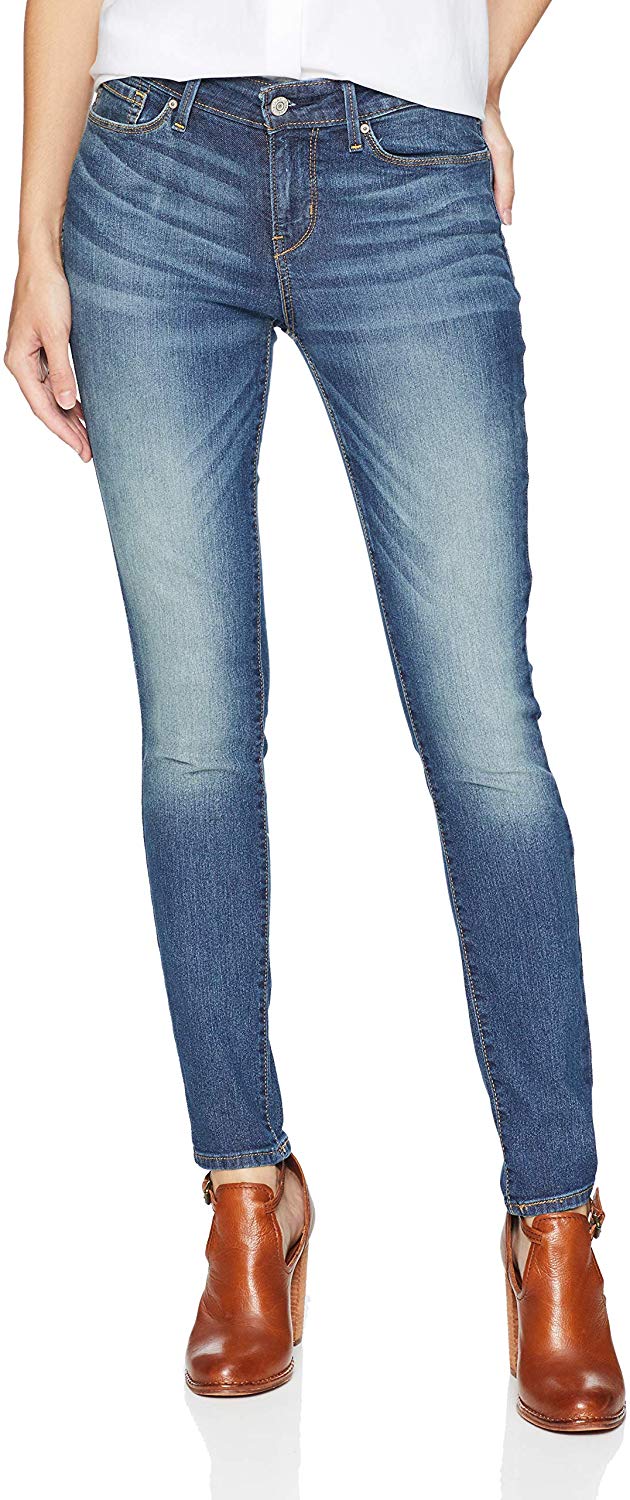 Price:$24.99 Signature by Levi Strauss & Co. Gold Label Women's Modern-Skinny Jean, Bae, 2 Long at Amazon Women's Jeans store