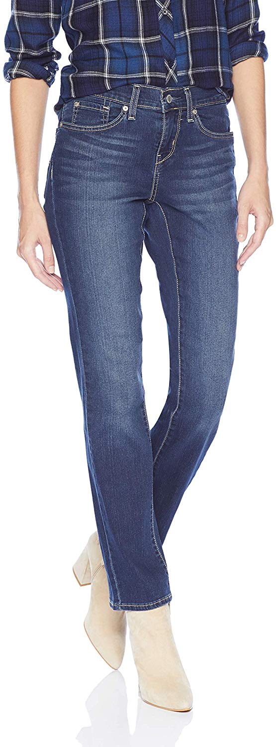 Price:$24.99 Signature by Levi Strauss & Co. Gold Label Women's Curvy Straight Jean, Awaken, 2 Short at Amazon Women's Jeans store